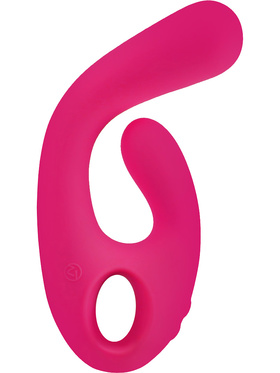 Nomi Tang: Flex Bi, Bendable Dual Vibrator, rosa