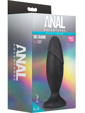 Anal Adventures: Silicone Rocket Plug