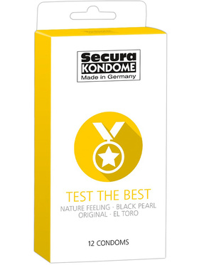 Secura: Test the Best, Kondomer, 12 stk