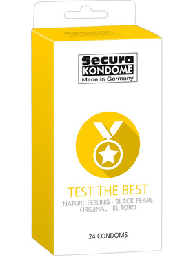 Secura: Test the Best, Kondomer, 24 stk