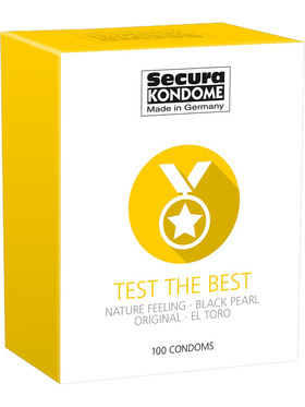 Secura: Test the Best, Kondomer, 100 stk