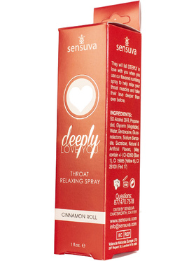 Sensuva: Deeply Love You Throat Relaxing Spray, Cinnamon