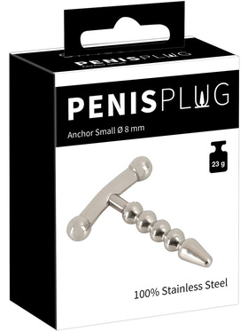 PenisPlug: Anchor Small Plug, 8 mm