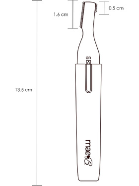 Mae B: Dual-Sided Electric Trimmer