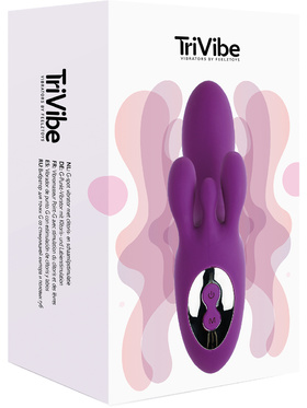 Feelztoys: TriVibe Trippelvibrator, lilla