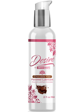 Swiss Navy Desire: Chocolate Kiss Flavored Lubricant, 59 ml