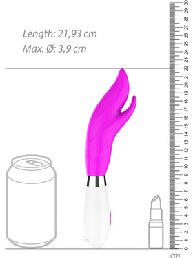 Luminous: Athos, Ultra Soft Silicone Vibrator, rosa