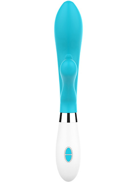 Luminous: Agave, Ultra Soft Silicone Rabbit Vibrator, turkis