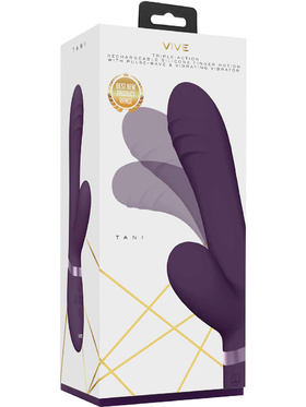 Vive: Tani, Finger Motion & Pulse-Wave Vibrator, lilla