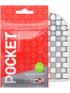 Tenga: Pocket Stroker, Block Edge