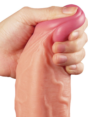 LoveToy: Dual-Layered Silicone Cock, 25 cm