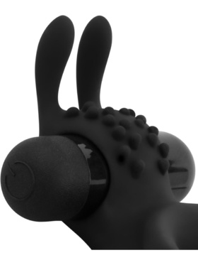 EasyToys: Share Ring, Double Vibrating Cock Ring with Rabbit Ears