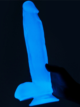 LoveToy: Lumino Play, Selvlysende Dildo, 26 cm