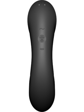 Satisfyer: Curvy Trinity 4, Air Pulse Vibrator, svart