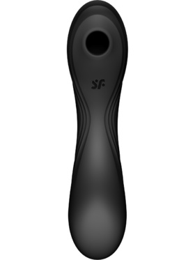 Satisfyer: Curvy Trinity 4, Air Pulse Vibrator, svart