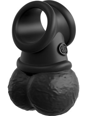 King Cock Elite: Ultimate Vibrating Silicone Body Dock Kit