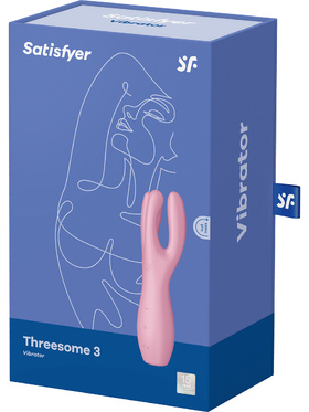 Satisfyer: Threesome 3 Vibrator, rosa