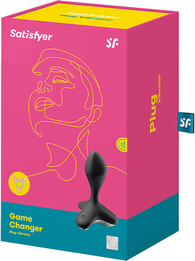 Satisfyer: Game Changer, Plug Vibrator, svart