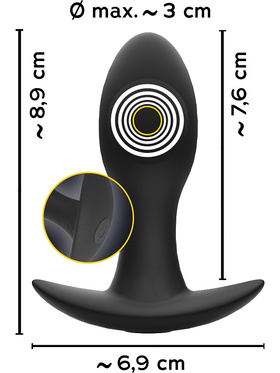 Anos: Butt Plug with Vibration