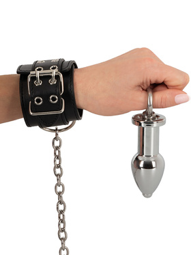 Orion Fetish Collection: Hand Cuffs & Plug