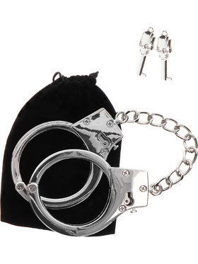 Taboom: Silver Plated BDSM Handcuffs