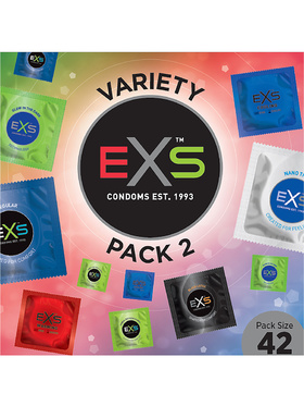 EXS Variety Pack 2: Kondomer, 42 stk