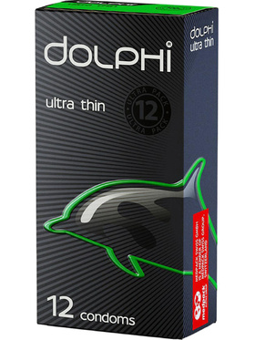 Dolphi Ultra Thin: Kondomer, 12 stk