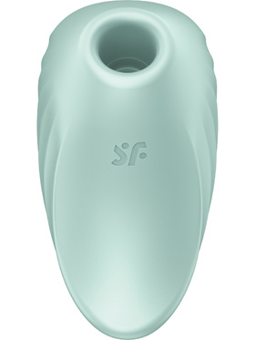 Satisfyer: Pearl Diver, Air Pulse Stimulator + Vibration, grønn