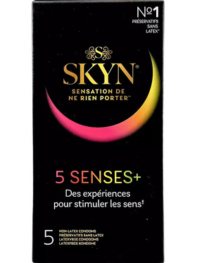 Manix Skyn: 5 Senses Kondomer, 5 stk