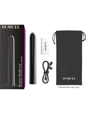 Dorcel: Black Muse 2.0, Vaginal Vibrator, svart