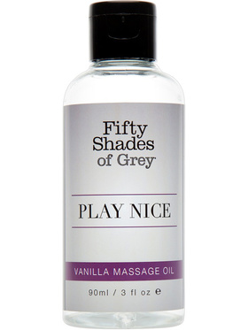 Fifty Shades of Grey: Play Nice, Vanilla Massage Oil, 90 ml