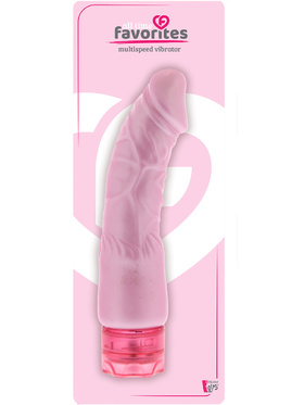 Dream Toys: All Time Favorites Multispeed Vibrator, rosa