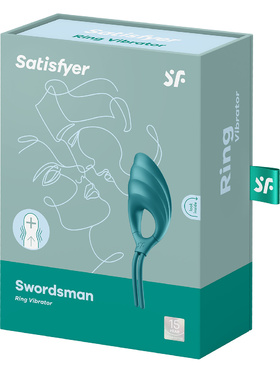 Satisfyer: Swordsman, Ring Vibrator, grønn