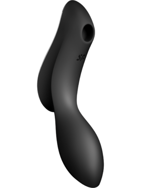 Satisfyer: Curvy Trinity 2, Air Pulse Vibrator, svart