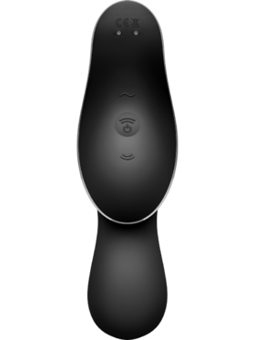 Satisfyer: Curvy Trinity 2, Air Pulse Vibrator, svart