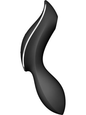 Satisfyer: Curvy Trinity 2, Air Pulse Vibrator, svart