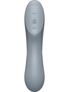 Satisfyer: Curvy Trinity 3, Air Pulse Vibrator, grå