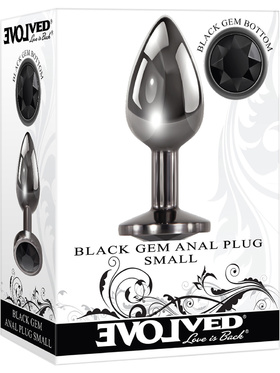 Evolved: Black Gem Anal Plug, small