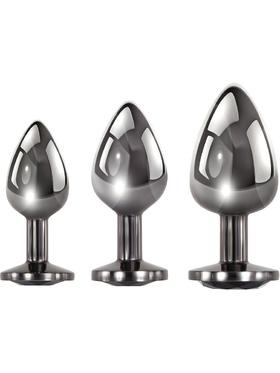 Evolved: Black Gem Anal Plug Set