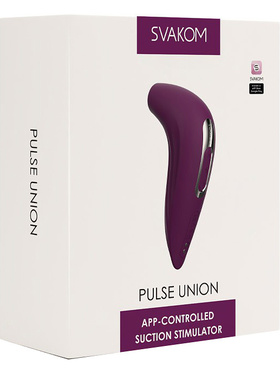 Svakom: Pulse Union, App-Controlled Suction Stimulator, lilla