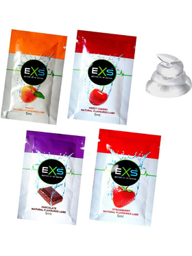 EXS Flavoured Lube: Glidemiddelposer, 100 stk