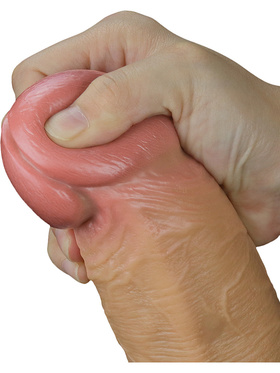 LoveToy: Dual-Layered Silicone Handle Cock, 33 cm 