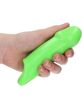 Ouch! Glow in the Dark: Smooth Thick Stretchy Penis Sleeve