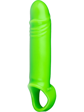 Ouch! Glow in the Dark: Smooth Stretchy Penis Sleeve