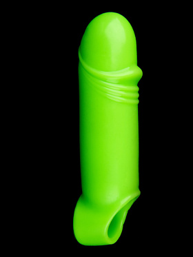 Ouch! Glow in the Dark: Smooth Thick Stretchy Penis Sleeve