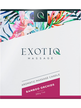 Exotiq: Massage Candle, Bamboo Orchids, 200 g