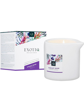 Exotiq: Massage Candle, Violet Rose, 60 g