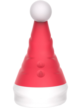 Naughty Hat: Christmas Vibrator with Clitoral Stimulator