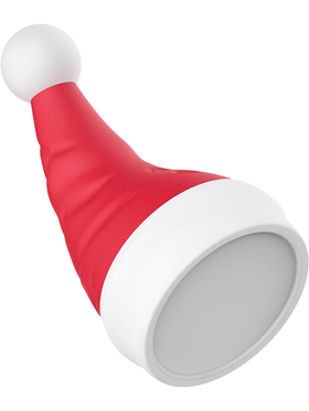 Naughty Hat: Christmas Vibrator with Clitoral Stimulator