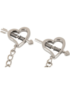 Bad Kitty: Heart Shaped Nipple Clamps